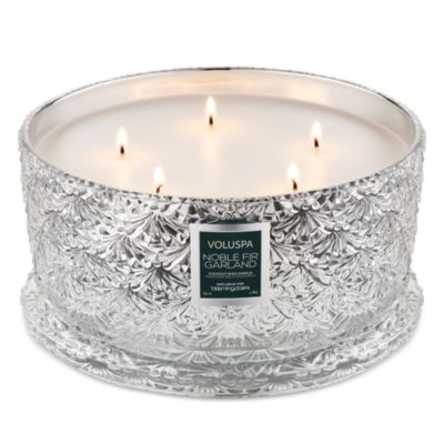 Noble Fir Exclusive Silver Candle Collection