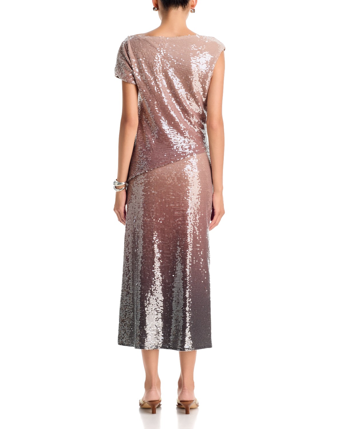 Mirage Sequin Midi Skirt