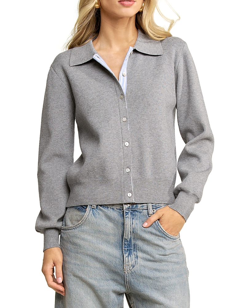 Elevator Disco Katherine Collared Cardigan