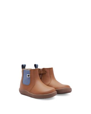 Unisex Boost Leather Zip Up Ankle Boots – Baby, Toddler