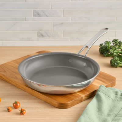 EverLast Stainless Steel Ceramic Nonstick Skillet, 10"