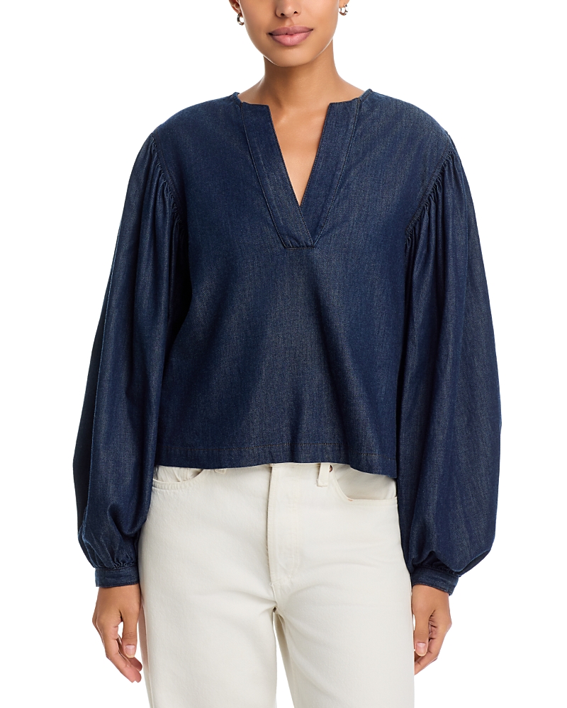Frame The Off Duty Long Sleeve Top