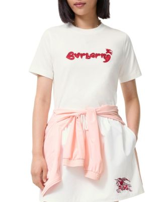  Heart Logo Cotton T-shirt