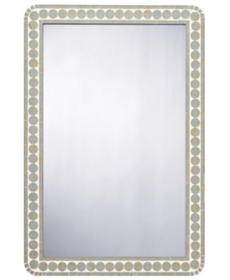  Penny Wood Rectangle Wall Mirror