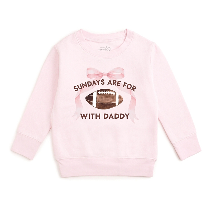 Sweet Wink Girls' Sundays Are For Football Sweatshirt - Big Kid