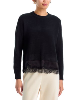 Aries Layered Look Crewneck Sweater - Exclusive