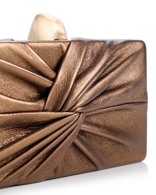 Cult Gaia Lisse Leather Clutch | Bloomingdale's Handbags