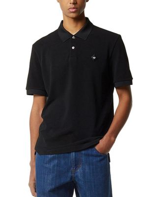  Diamond Patch Pique Polo