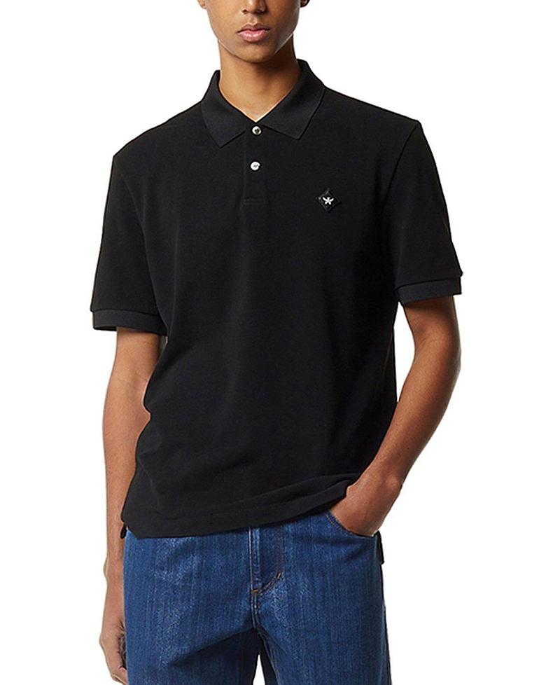 Mcm Diamond Patch Pique Polo