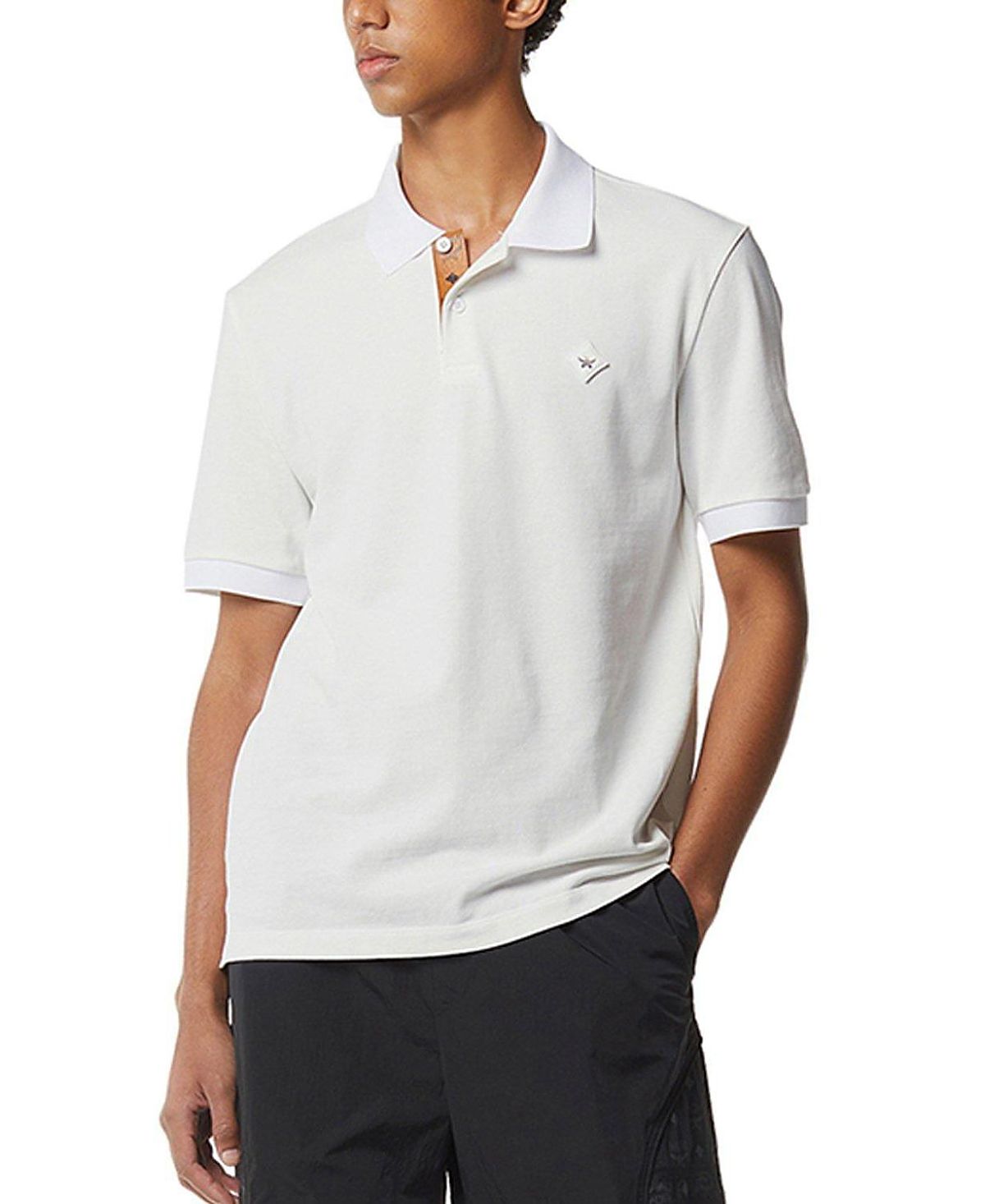 Mcm Diamond Patch Pique Polo
