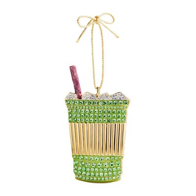 Baublebar Festivi Tea Matcha Ornament In Green