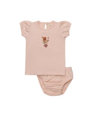 Girls' Playful Mouse Collection 2 Piece Set - Baby, Little Kid
