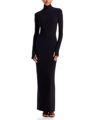 Turtleneck Long Sleeve Dress
