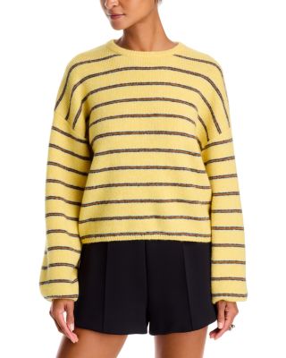 Kensington Striped Cropped Sweater