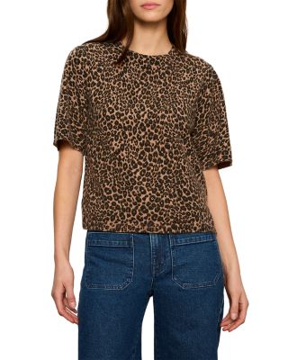 Animal Print Perfect Sweater Tee