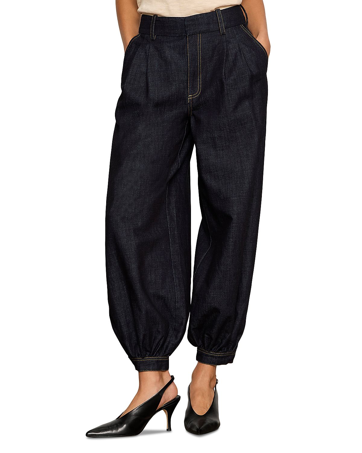 Sanctuary Denim Balloon Ankle Trousers