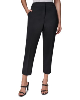 Mid Rise Slim Ankle Pants