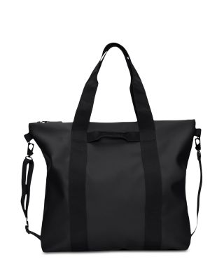 Waterproof Coated Zip Tote Bag