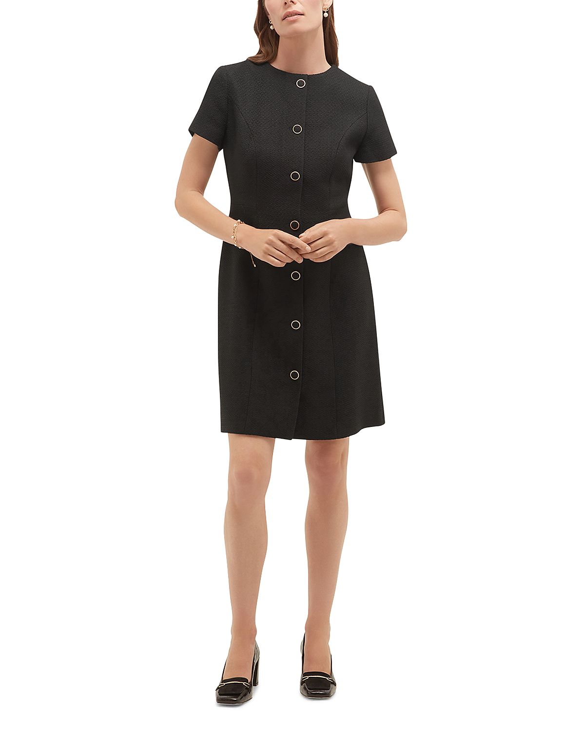 Hobbs London Elowen Textured Dress