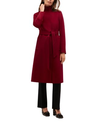 Candice Wool Funnel Neck Coat