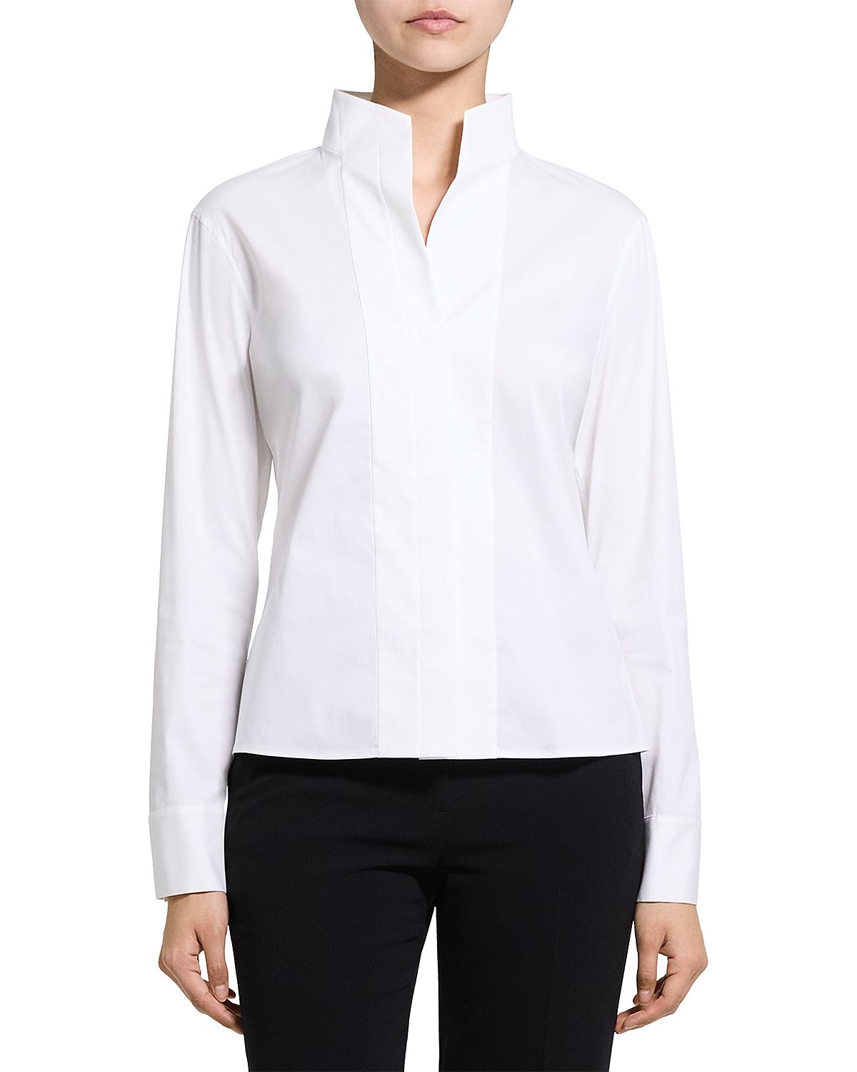 Theory Collared Long Sleeve Shirt