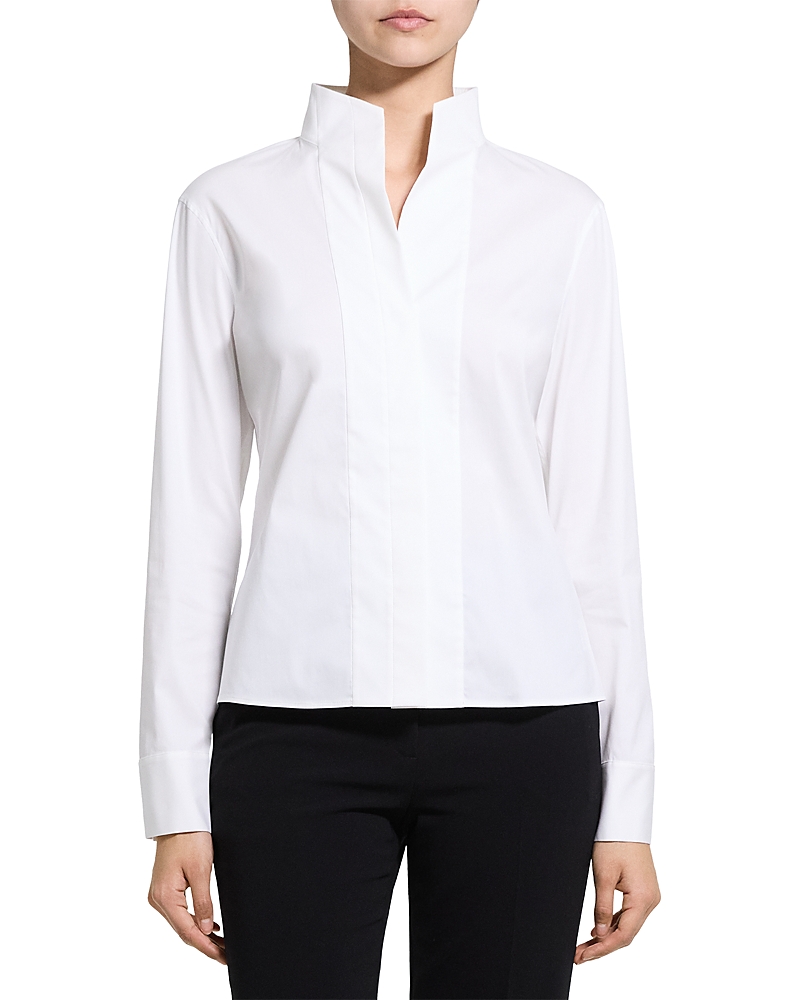 Theory Collared Long Sleeve Shirt