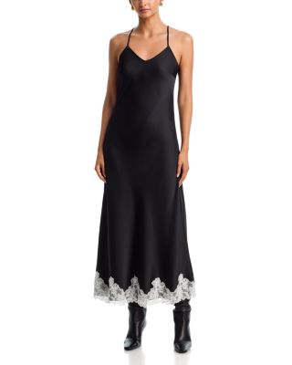 Lace Trim Slip Dress & Sweater - Exclusive - thumbnail 4