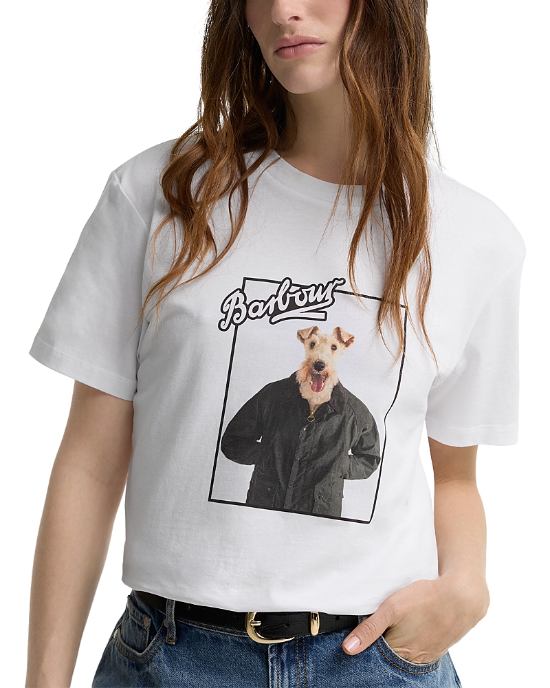 Barbour Mariana Dog Photo Graphic Tee