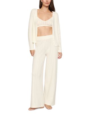Pointelle Sweater Cardigan