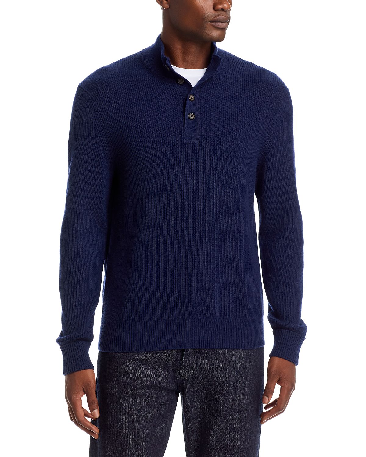 The Men's Store at Bloomingdale's Heavyweight Wool Blend Sweater - Exclusive