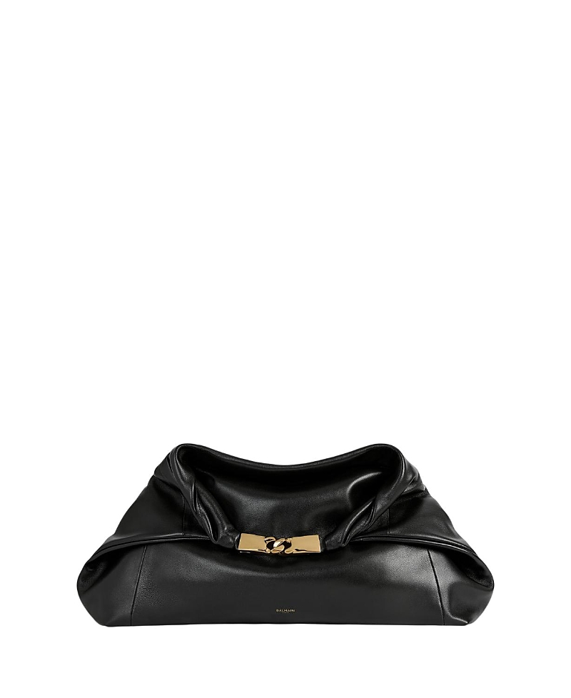 Balmain Dinner At 8 Medium Bag in Smooth Leather