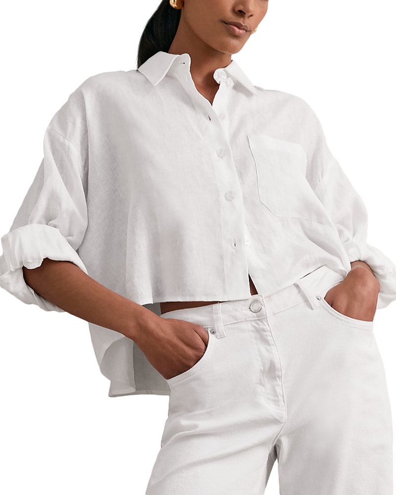 Reiss Solena Linen Shirt