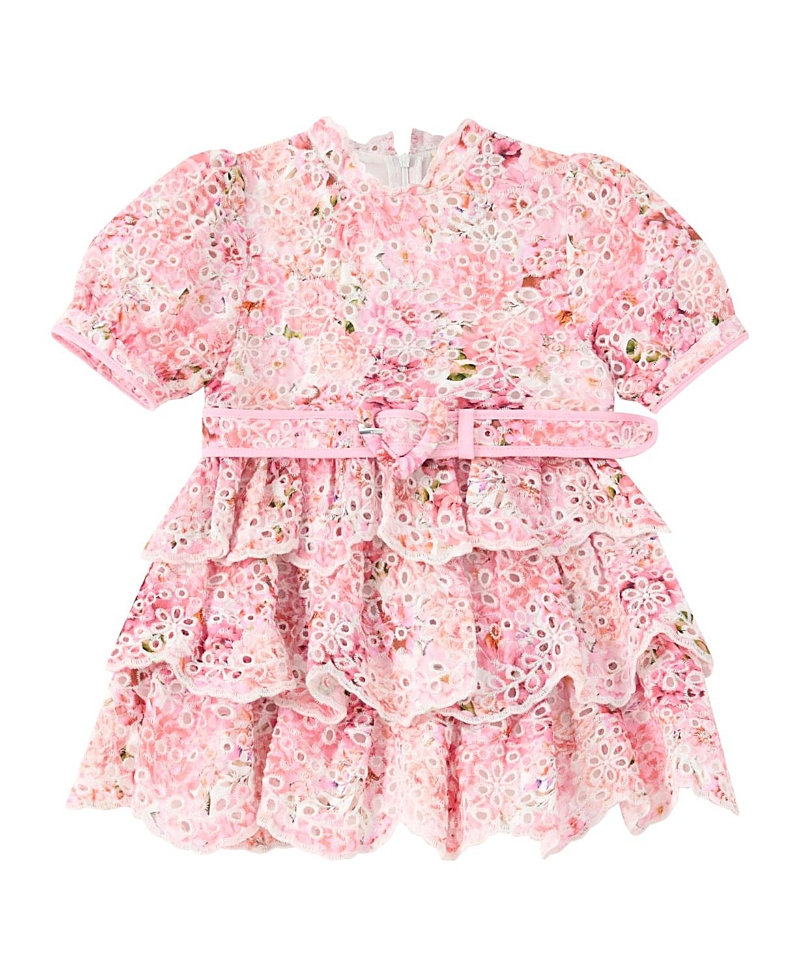 Marlo Kids Girls' Julietta Cotton Embroidered Mini Dress - Baby