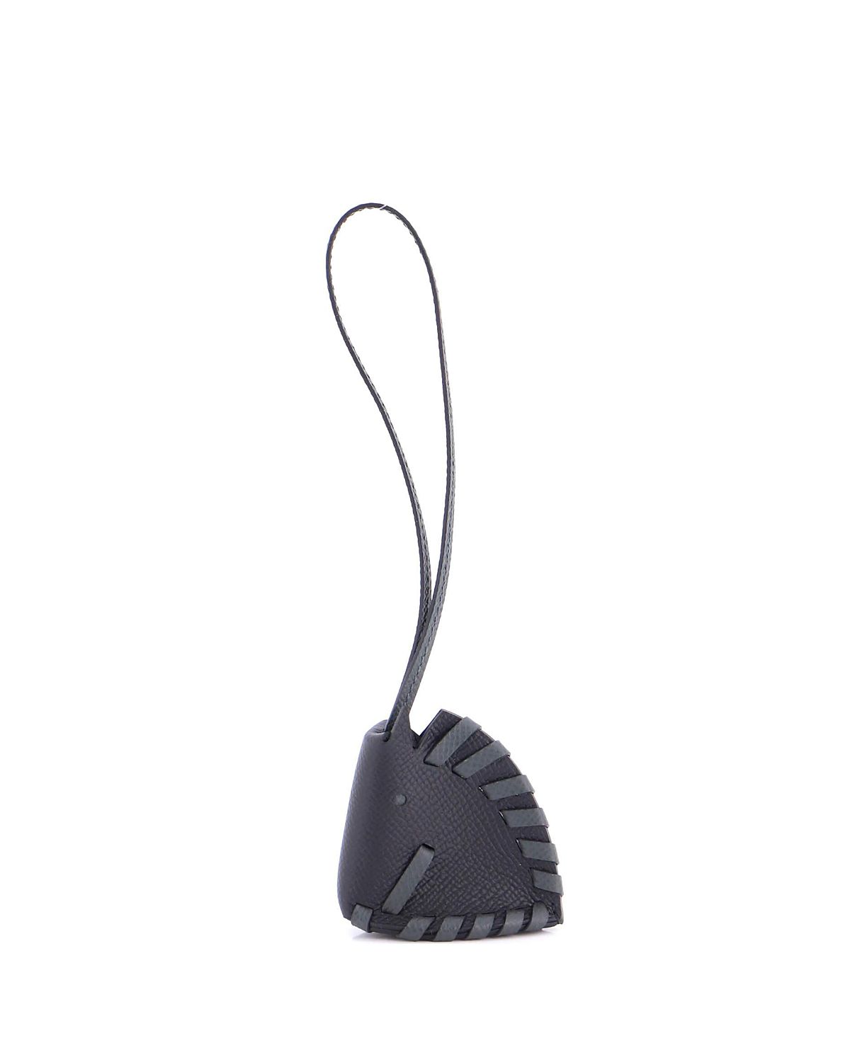 Pre-Owned HERMES Cheval Tresse Bag Charm Leather