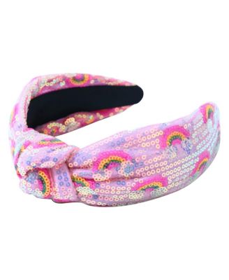 Girls' Knotted Sequin Headband - Kid
