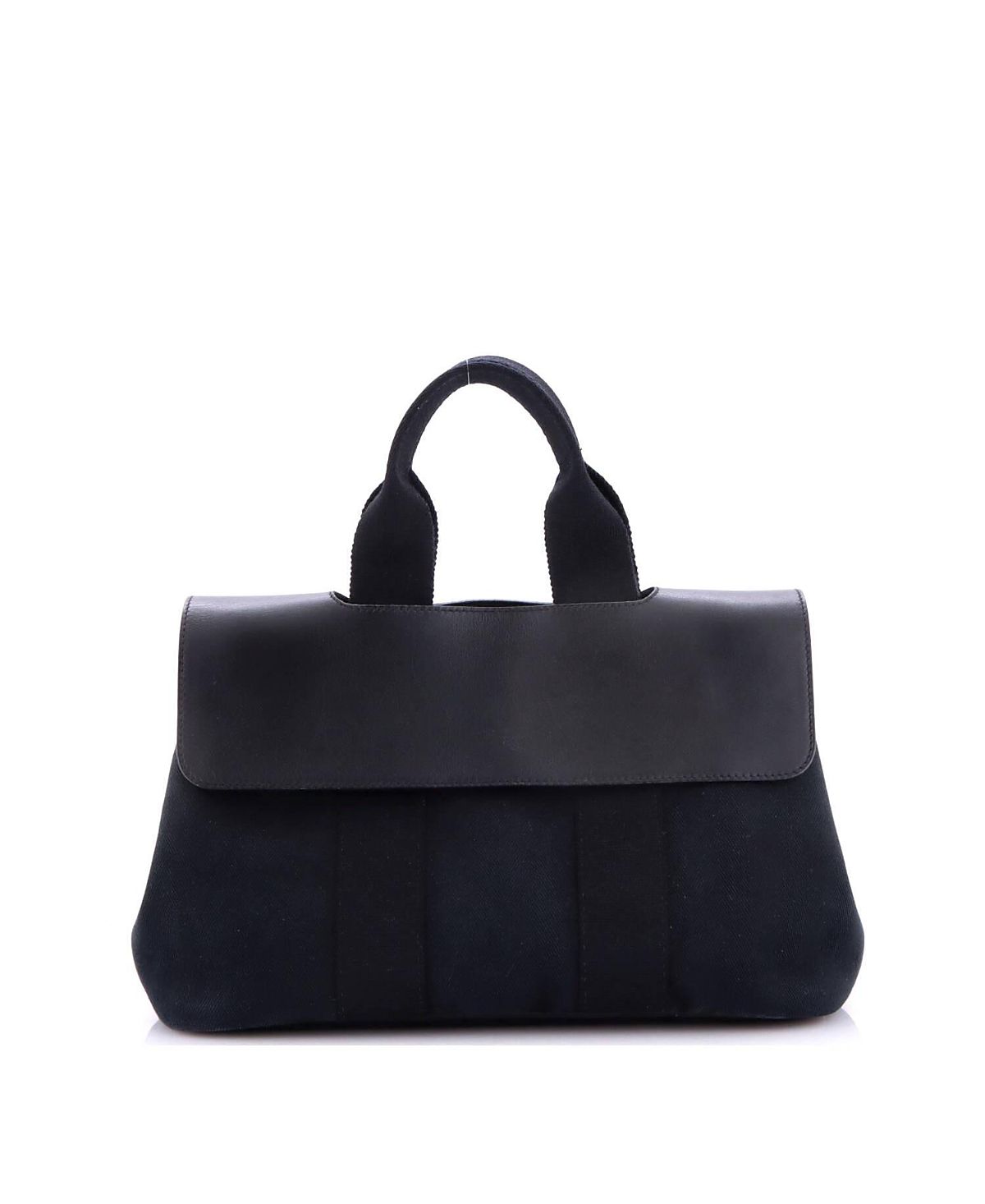 Pre-Owned HERMES Pm Valparaiso Bag Toile and Leather