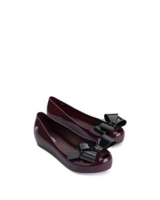 Mini Melissa Girls' Ultragirl Classy Ballet Flats - Toddler, Little Kid, Big Kid