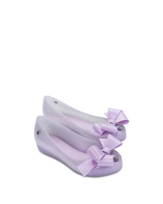 Mini Melissa Girls' Ultragirl Classy Ballet Flats - Toddler, Little Kid, Big Kid