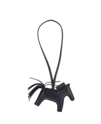 PM So Black GriGri Rodeo Touch Bag Charm Leather with Alligator