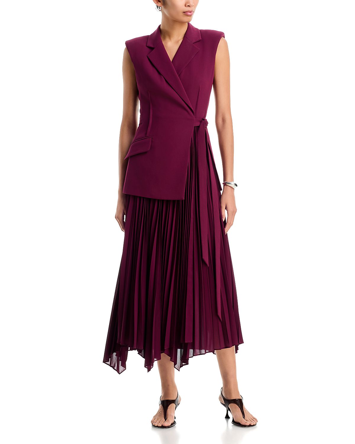 Simkhai Helena Sleeveless Blazer Dress