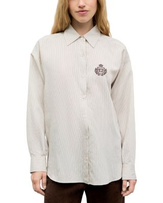 Lys Logo Button Front Blouse
