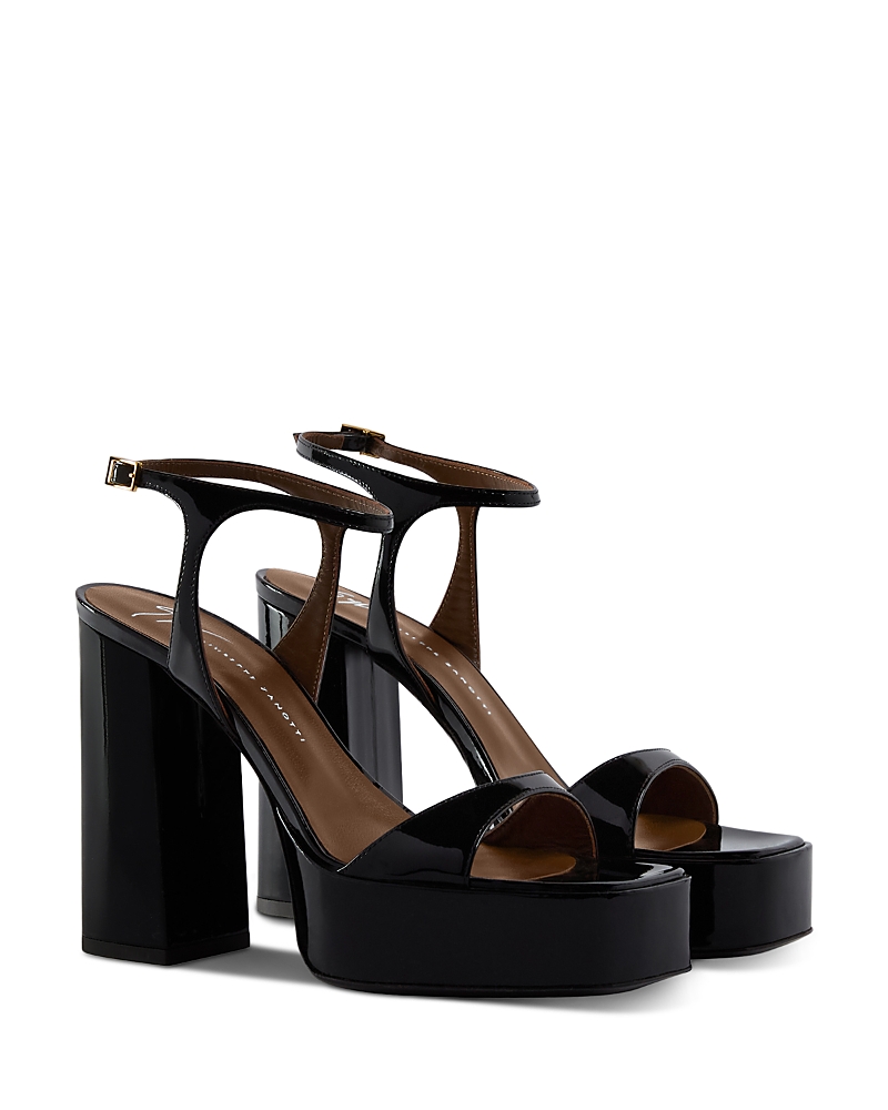 Giuseppe Zanotti Women's Patent Leather Platform Sandals