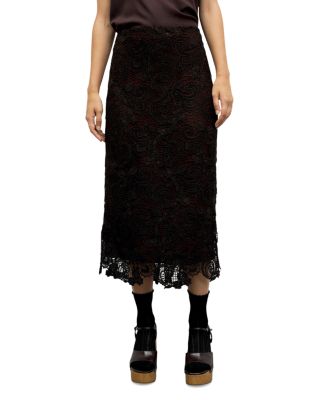 Tyra Lace Midi Skirt