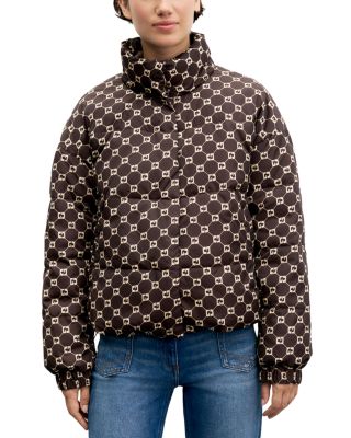 Amar Checkered Puffer Coat