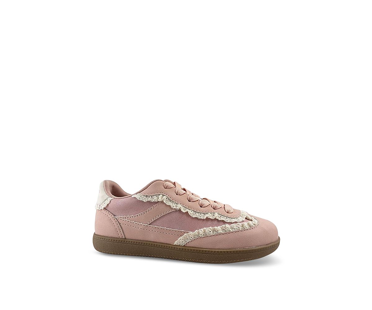 Sam Edelman Girls' Tenny Kallen Lace Trim Sneakers Toddler