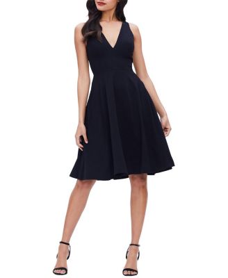 Catalina V-Neck A-Line Midi Dress