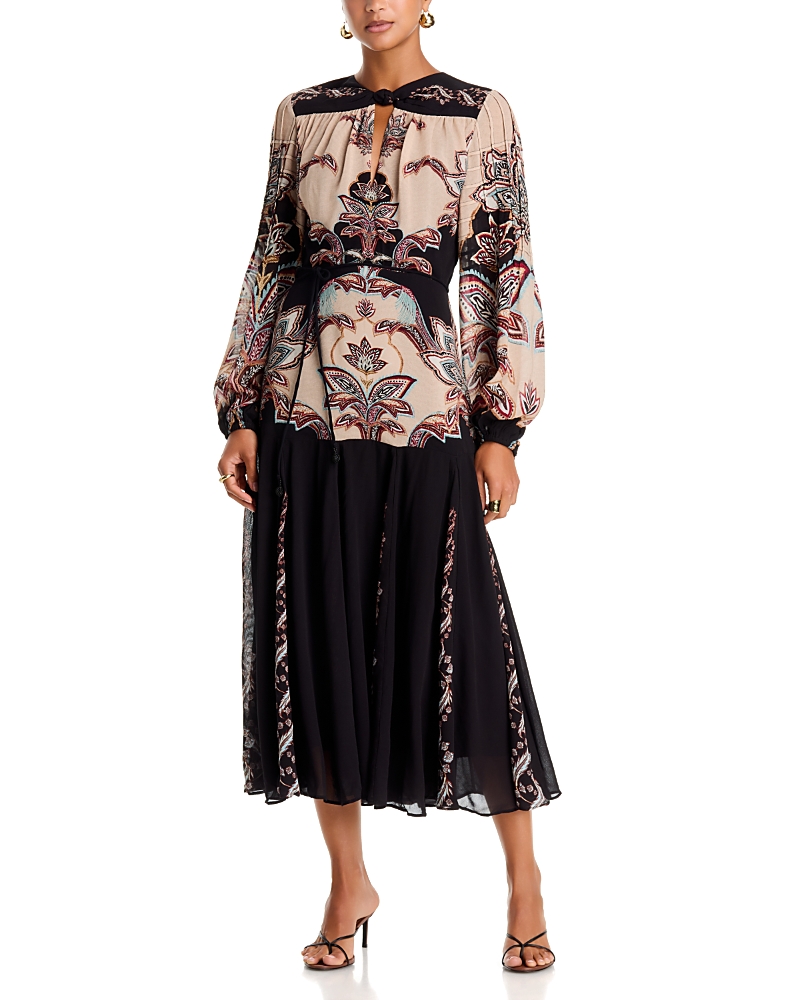 Farm Rio Tapestry Midi Dress