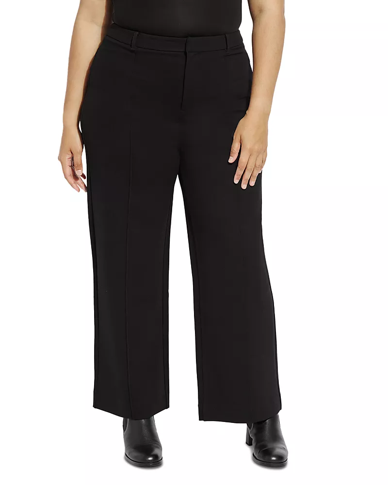 Lysse Plus Nadia Zip Front Ponte Pants