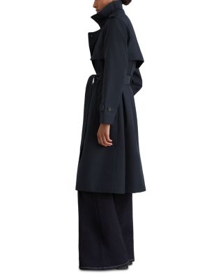 Azura Hooded Double Breasted Trench Coat - thumbnail 3