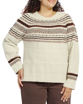 Harriet Fair Isle Crewneck Sweater 